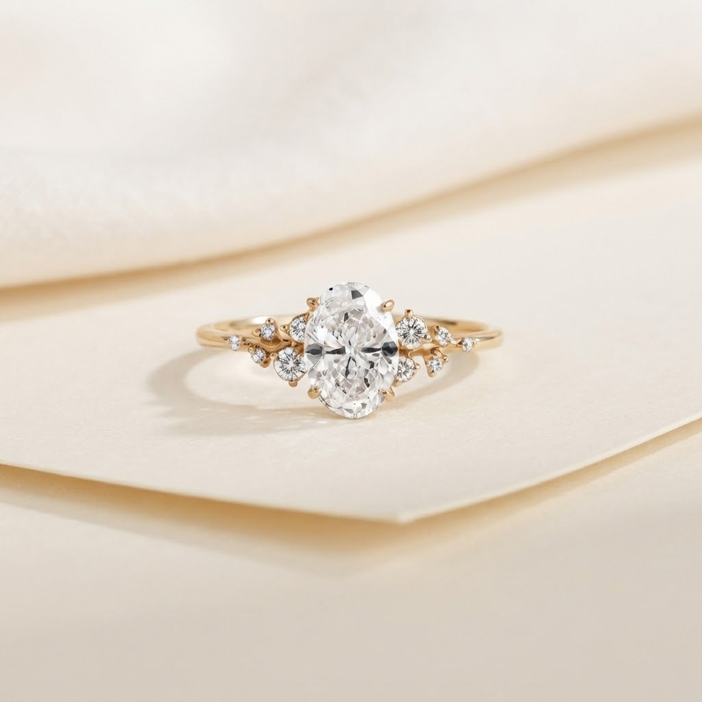 The One in a Million — Oval Ring for Wife