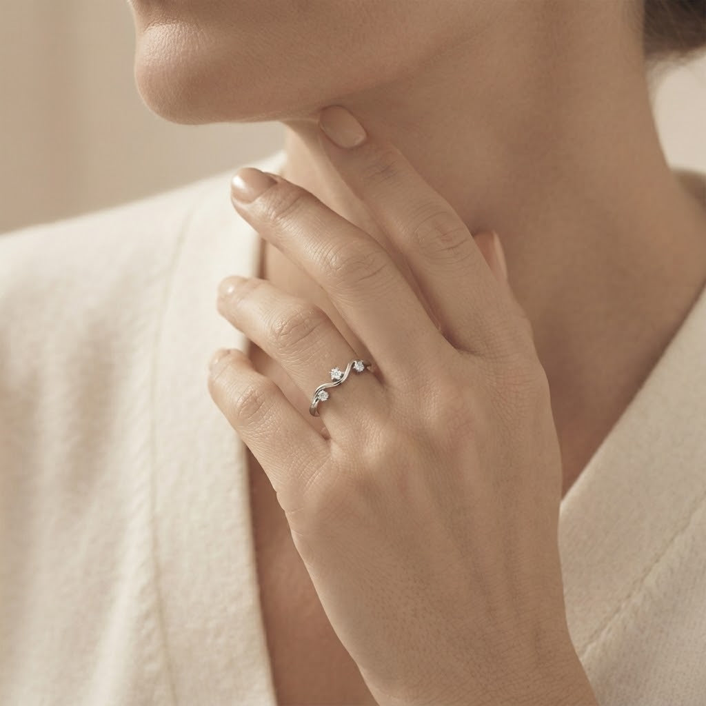 Still She Rises — Wave Ring for Best Friend