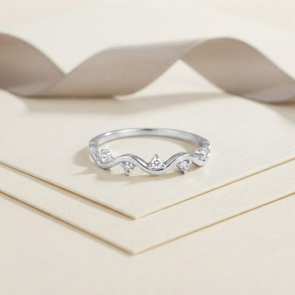 She Moves Through It All — Wave Ring for Mom