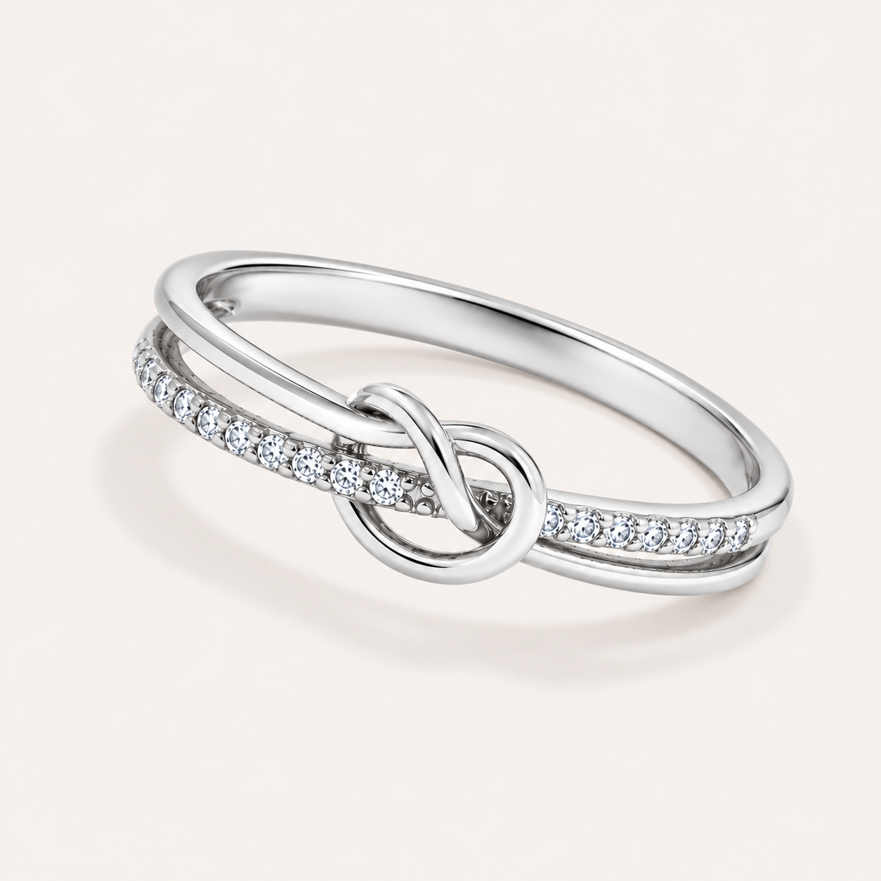Infinity Knot Ring - S925 sterling silver jewelry - Kynd Co.