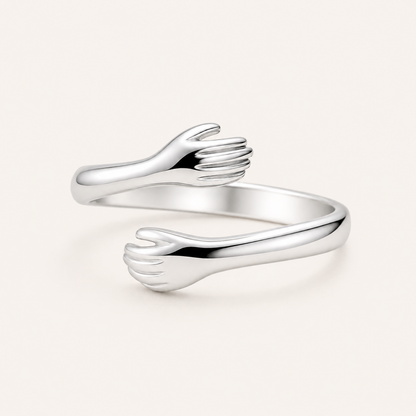 Hug Ring - S925 sterling silver jewelry - Kynd Co.