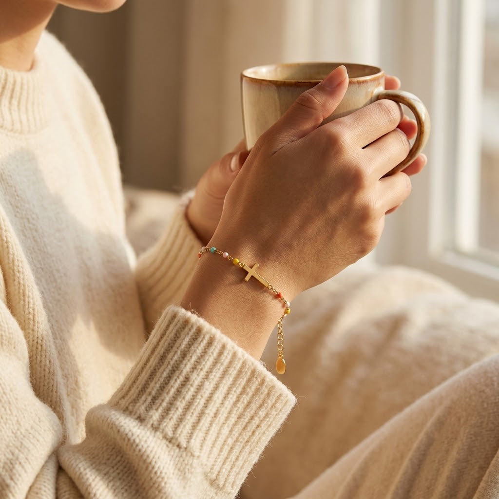 The Cross Bracelet — For My Daughter