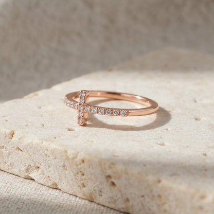 My Quiet Kind of Faith — Cross Ring for Yourself — Kynd Co