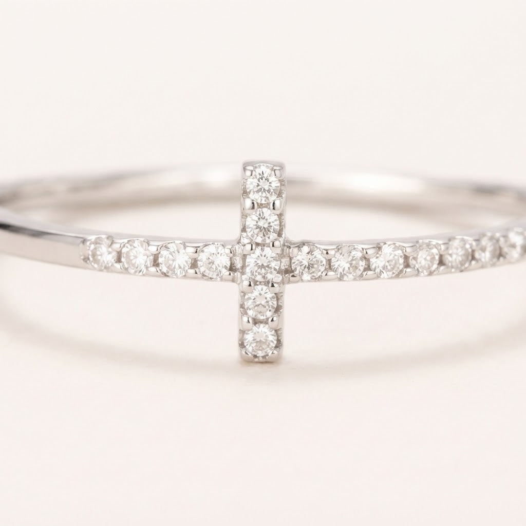 My Quiet Kind of Faith — Cross Ring for Yourself — Kynd Co