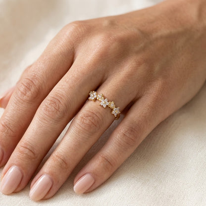 My Little Wildflower — Daisy Ring for Daughter