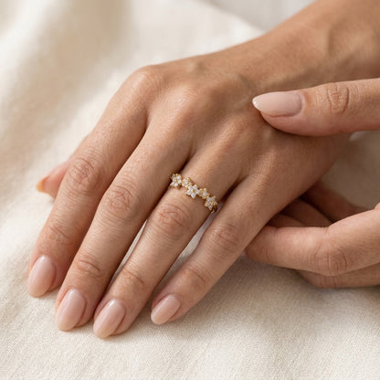 My Little Wildflower — Daisy Ring for Daughter