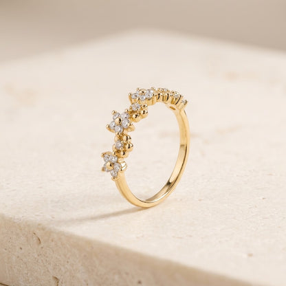 My Little Wildflower — Daisy Ring for Daughter