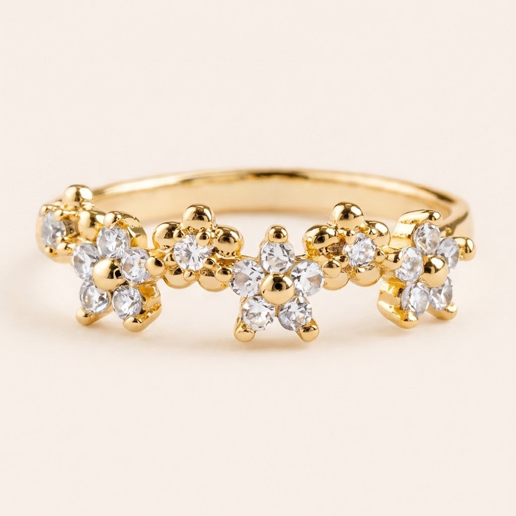 My Little Wildflower — Daisy Ring for Daughter