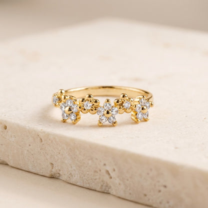 My Little Wildflower — Daisy Ring for Daughter