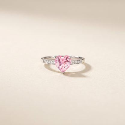 My Heart Picked You — Heart Solitaire Ring for Best Friend — Kynd Co