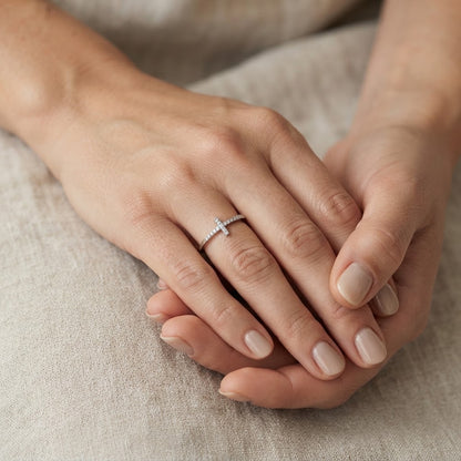 My Quiet Kind of Faith — Cross Ring for Yourself — Kynd Co