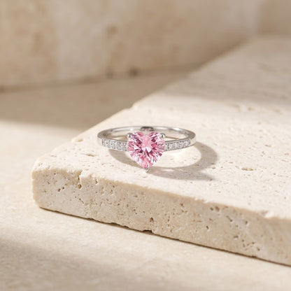 My Heart Picked You — Heart Solitaire Ring for Best Friend — Kynd Co