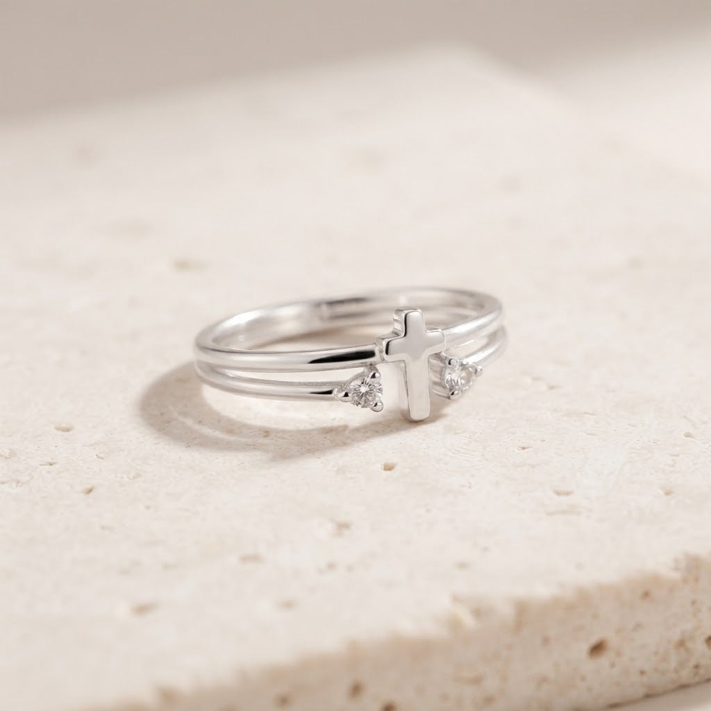 A Blessing to Mark the Day — Cross Ring for Confirmation or Baptism