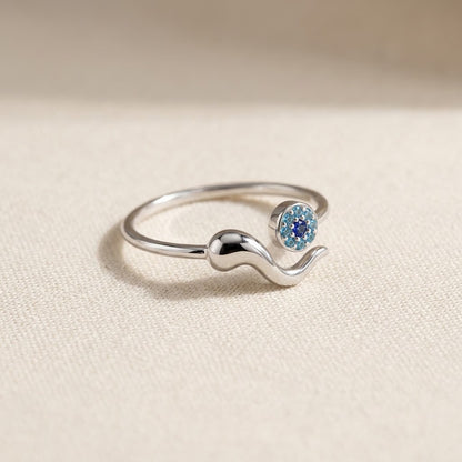 Protecting My Own Peace — Evil Eye Ring for Yourself — Kynd Co