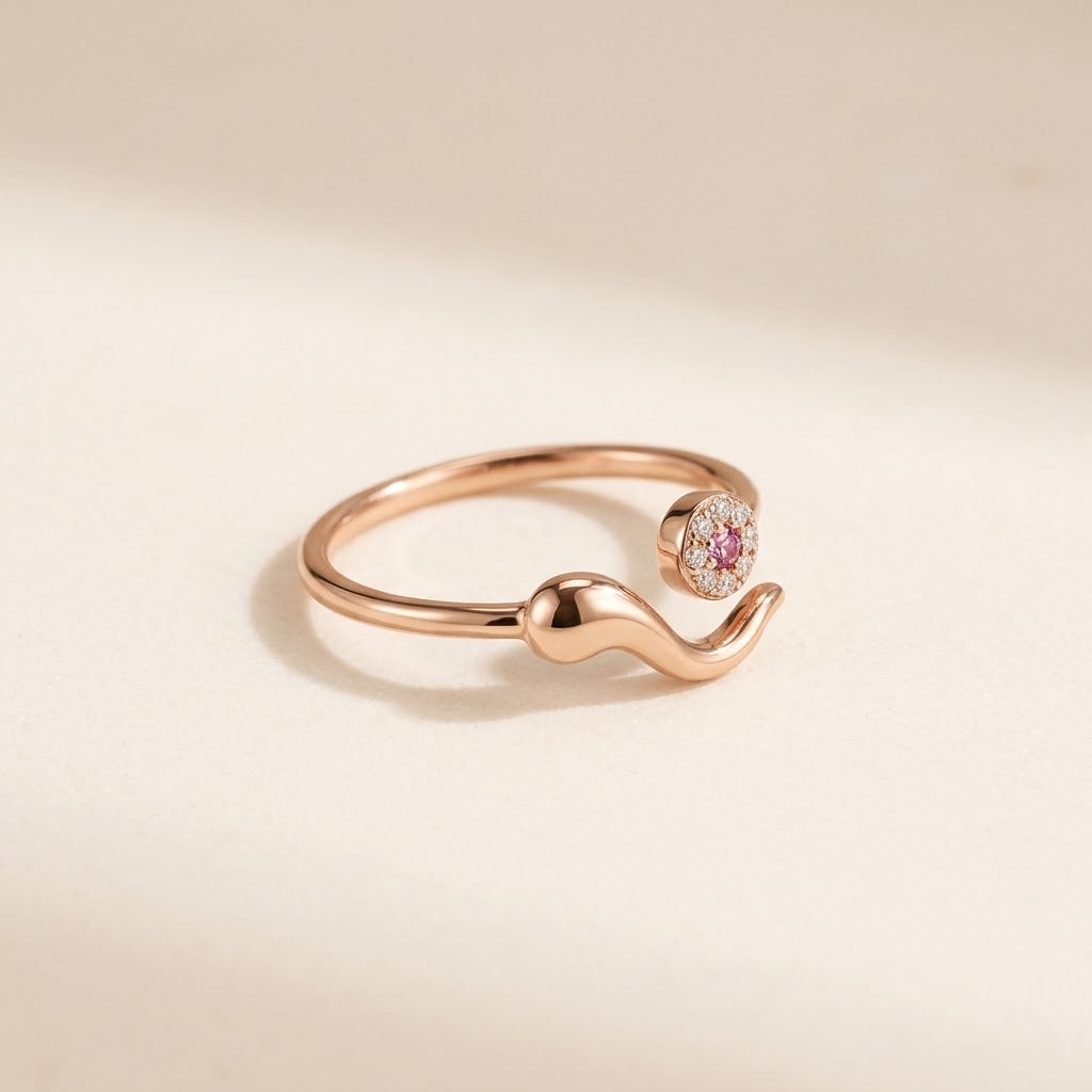 Protecting My Own Peace — Evil Eye Ring for Yourself — Kynd Co