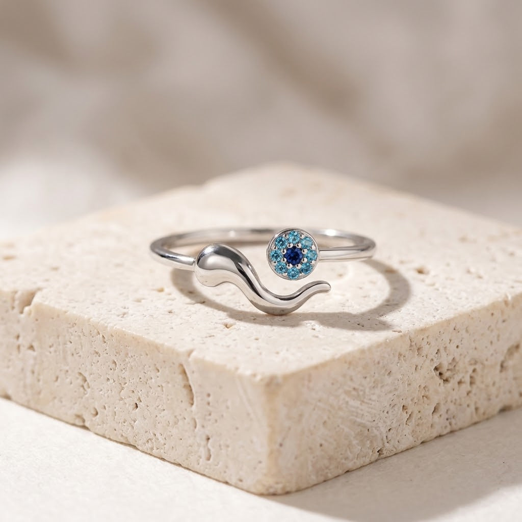 Protecting My Own Peace — Evil Eye Ring for Yourself — Kynd Co