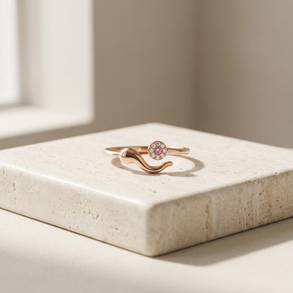 Protecting My Own Peace — Evil Eye Ring for Yourself — Kynd Co