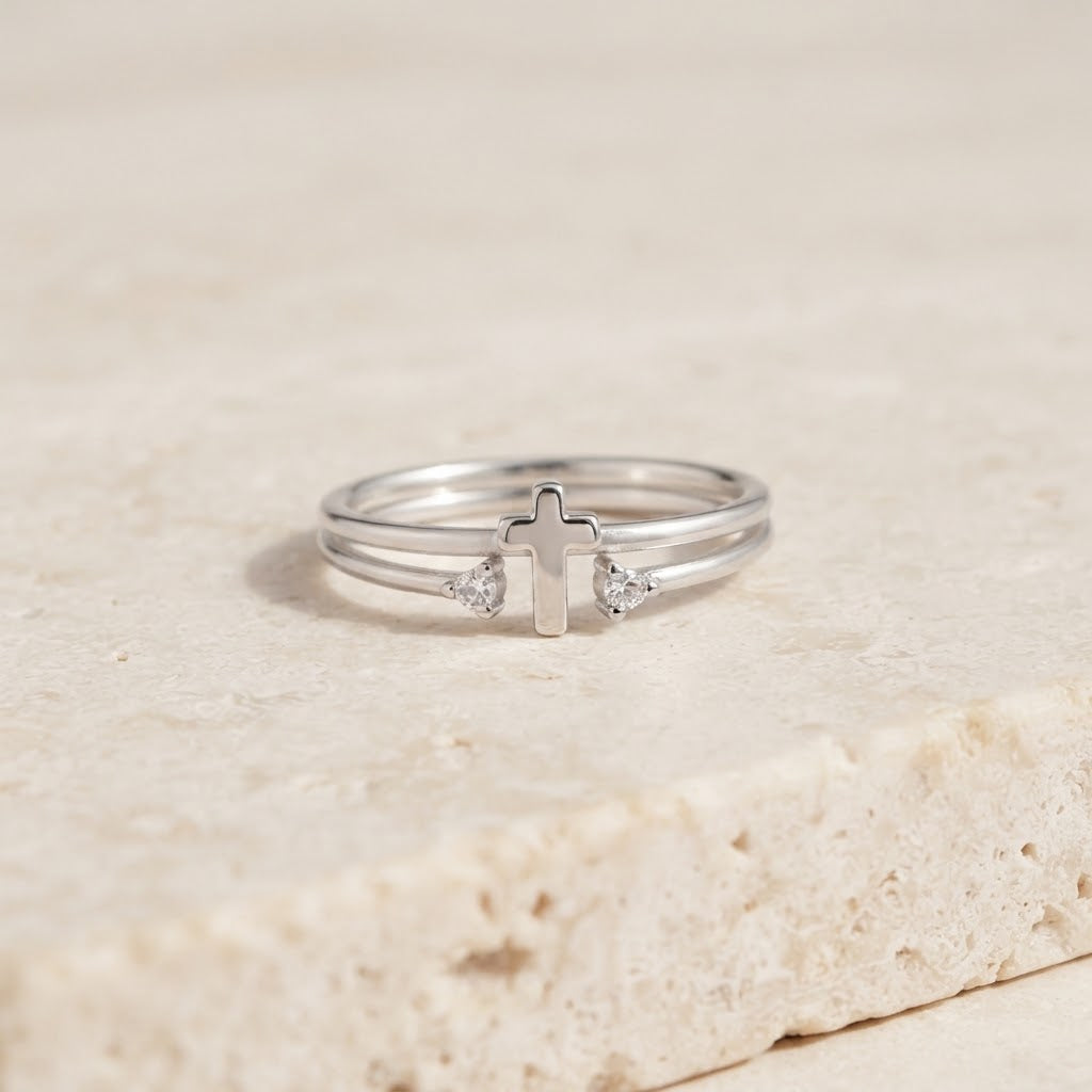 A Blessing to Mark the Day — Cross Ring for Confirmation or Baptism