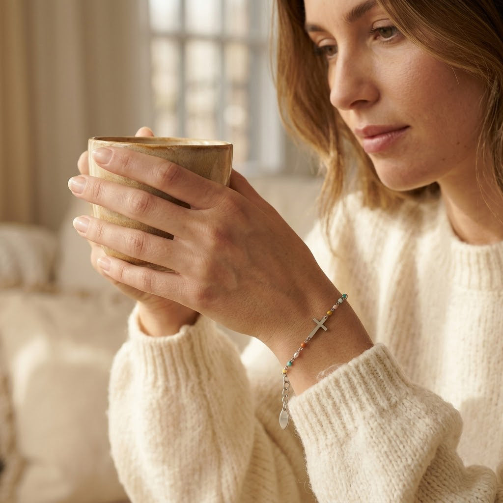 The Cross Bracelet — For My Daughter