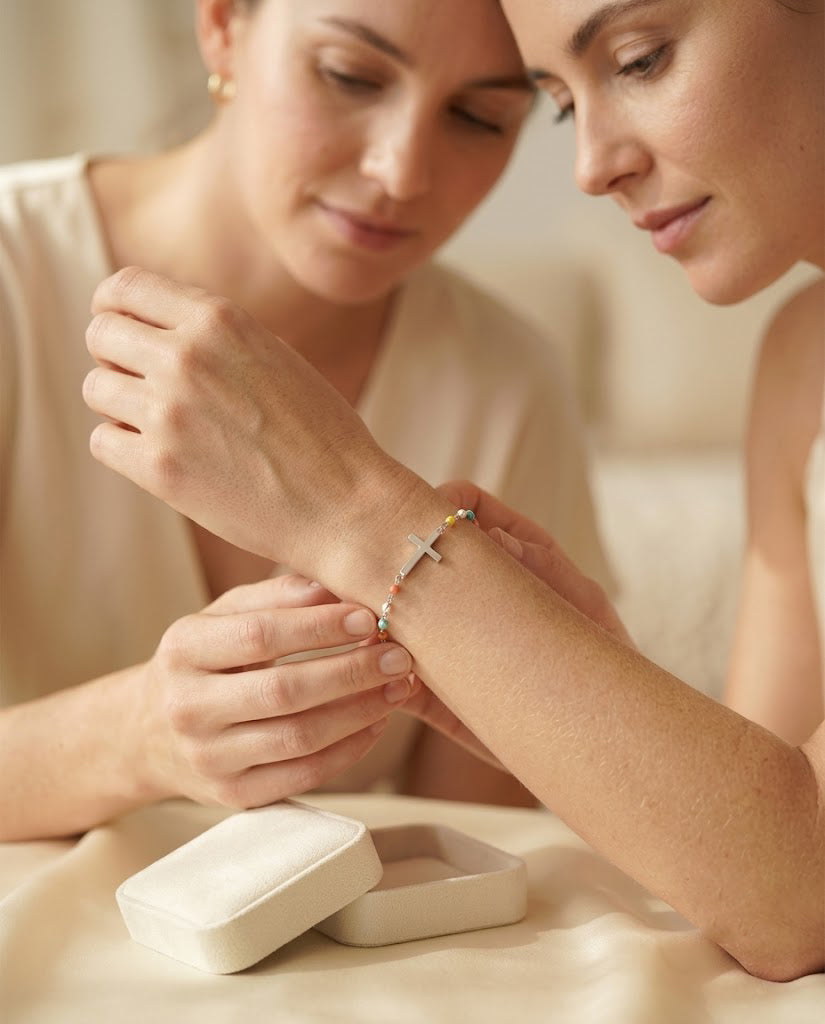 The Cross Bracelet — For the Friend Who Prays for Me