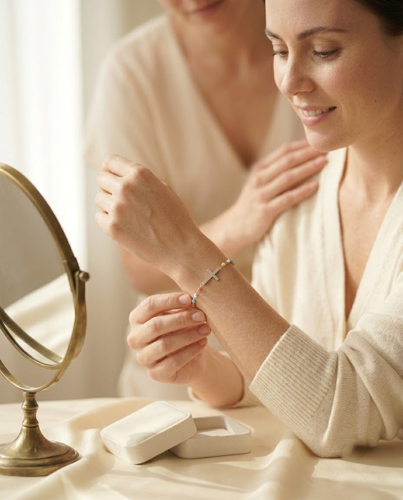 The Cross Bracelet — For the Friend Who Prays for Me