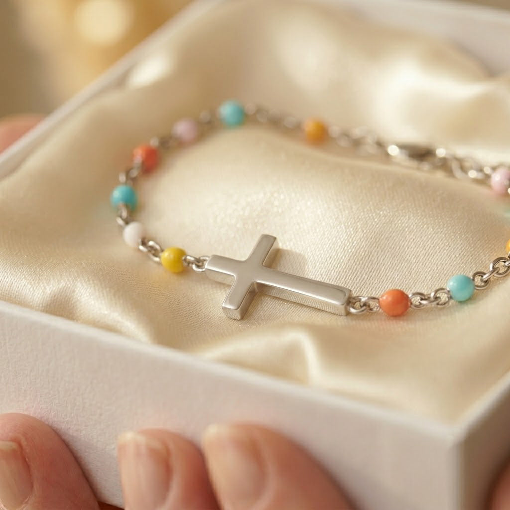 The Cross Bracelet — Carry Your Faith Lightly