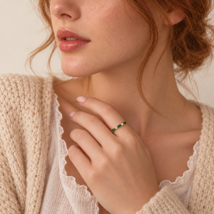 Your Month, Your Story Marquise Birthstone Ring