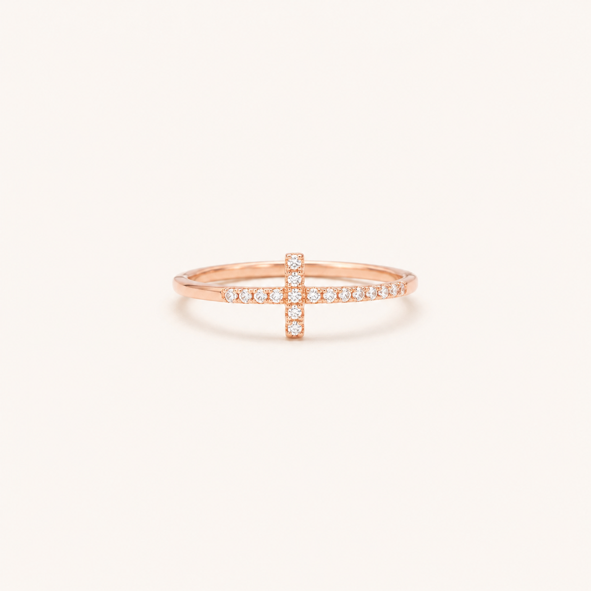My Quiet Kind of Faith — Cross Ring for Yourself — Kynd Co