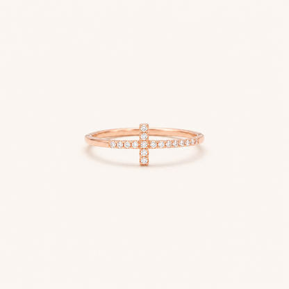 My Quiet Kind of Faith — Cross Ring for Yourself — Kynd Co