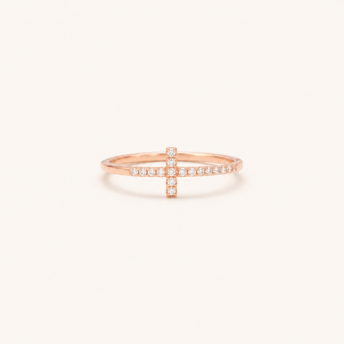 My Quiet Kind of Faith — Cross Ring for Yourself — Kynd Co