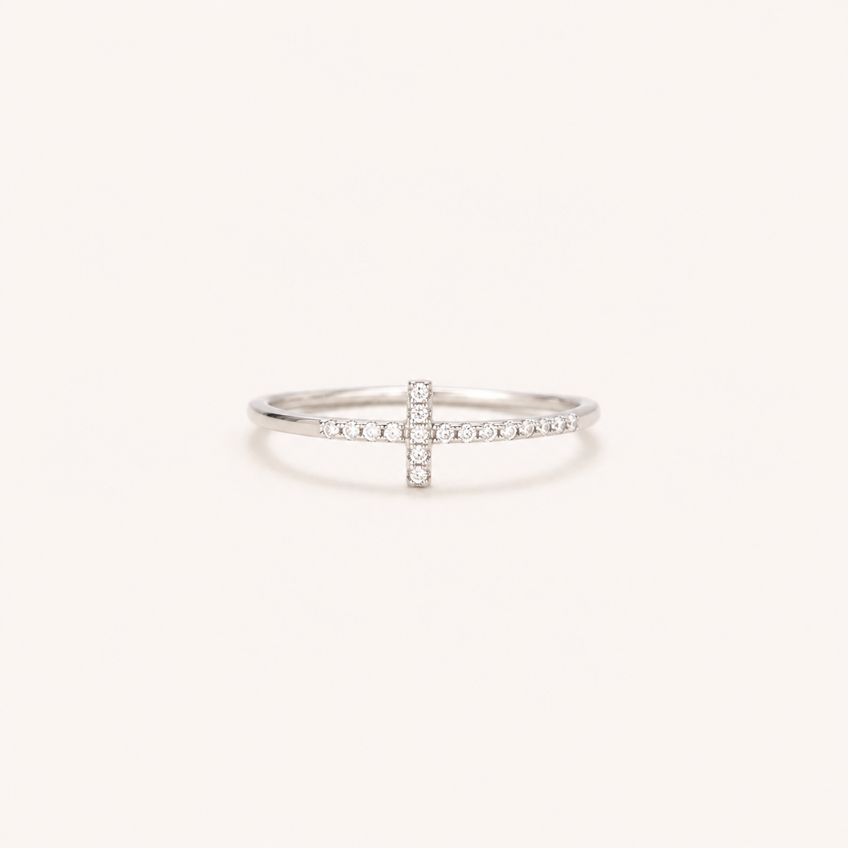 My Quiet Kind of Faith — Cross Ring for Yourself — Kynd Co