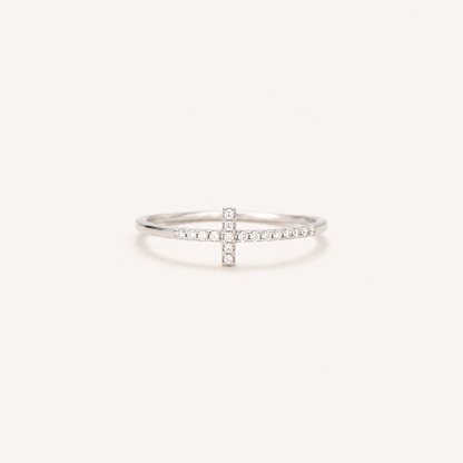 My Quiet Kind of Faith — Cross Ring for Yourself — Kynd Co
