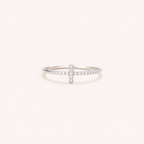 My Quiet Kind of Faith — Cross Ring for Yourself — Kynd Co