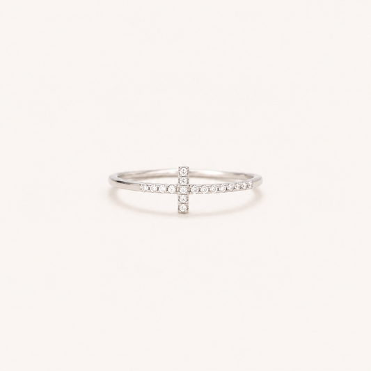 My Quiet Kind of Faith — Cross Ring for Yourself — Kynd Co
