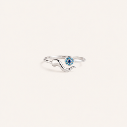 Protecting My Own Peace — Evil Eye Ring for Yourself — Kynd Co