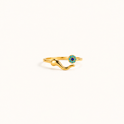 Protecting My Own Peace — Evil Eye Ring for Yourself — Kynd Co