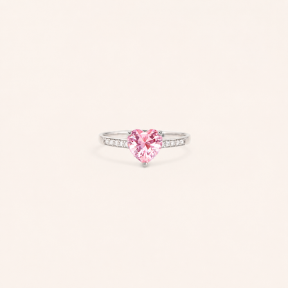 My Heart Picked You — Heart Solitaire Ring for Best Friend — Kynd Co