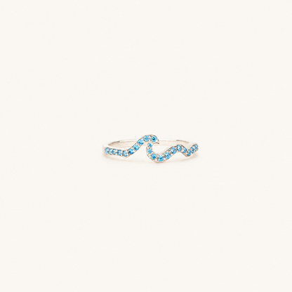 Miles Apart, Same Ocean — Wave Ring for Best Friend — Kynd Co