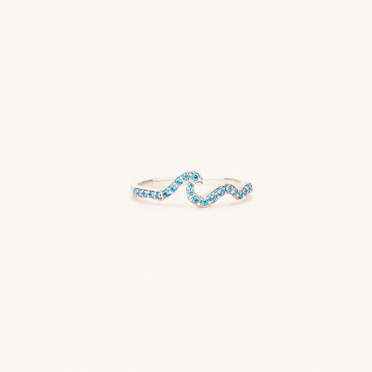 Miles Apart, Same Ocean — Wave Ring for Best Friend — Kynd Co