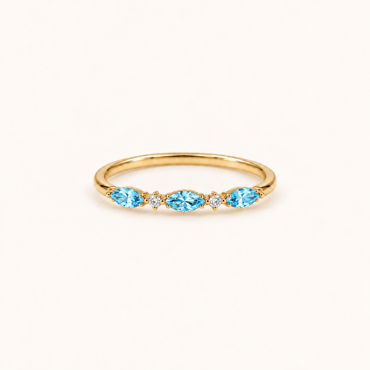 Your Month, Your Story Marquise Birthstone Ring