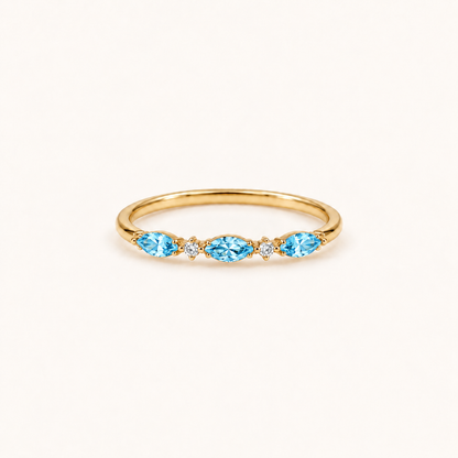 Your Month, Your Story Marquise Birthstone Ring