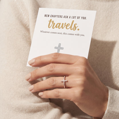Carrying Faith Into What's Next — Cross Ring for Graduation — Kynd Co