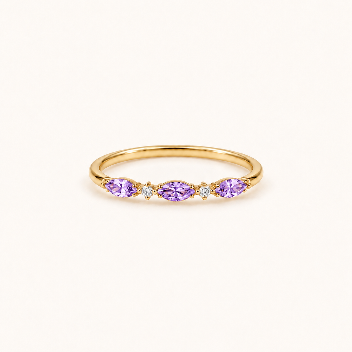 Your Month, Your Story Marquise Birthstone Ring