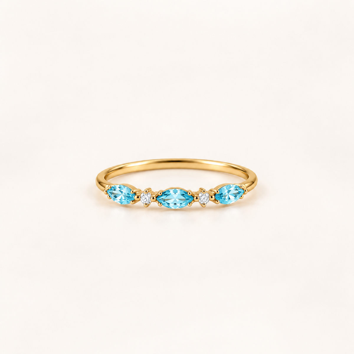 Your Month, Your Story Marquise Birthstone Ring