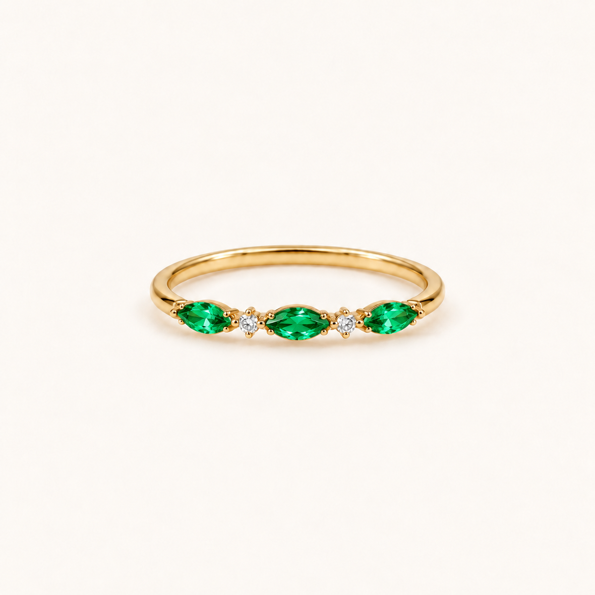 Your Month, Your Story Marquise Birthstone Ring
