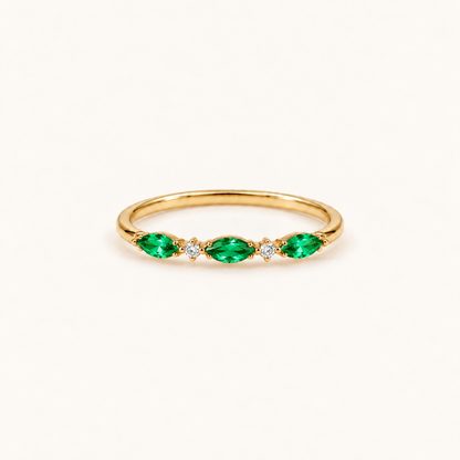 Your Month, Your Story Marquise Birthstone Ring