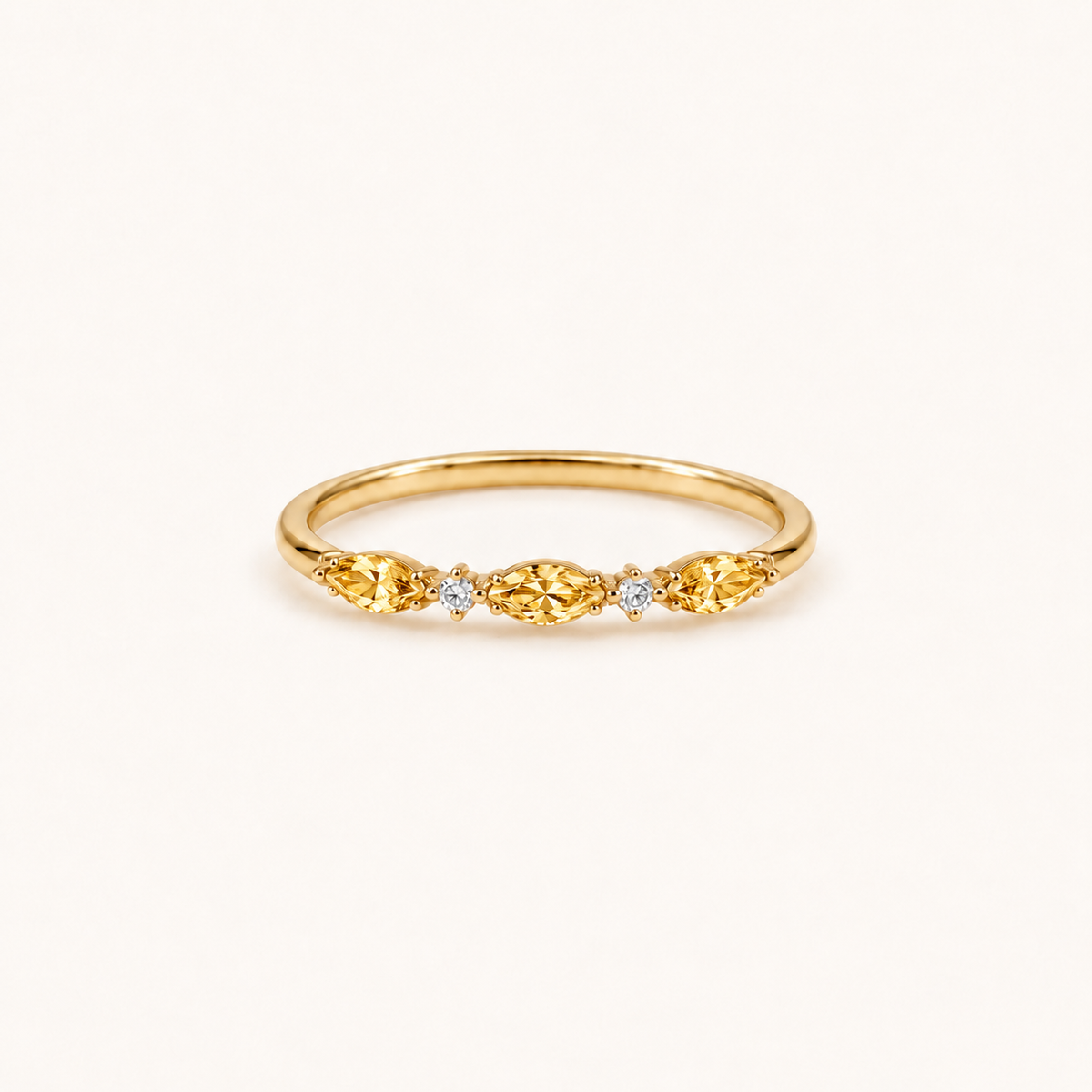 Your Month, Your Story Marquise Birthstone Ring