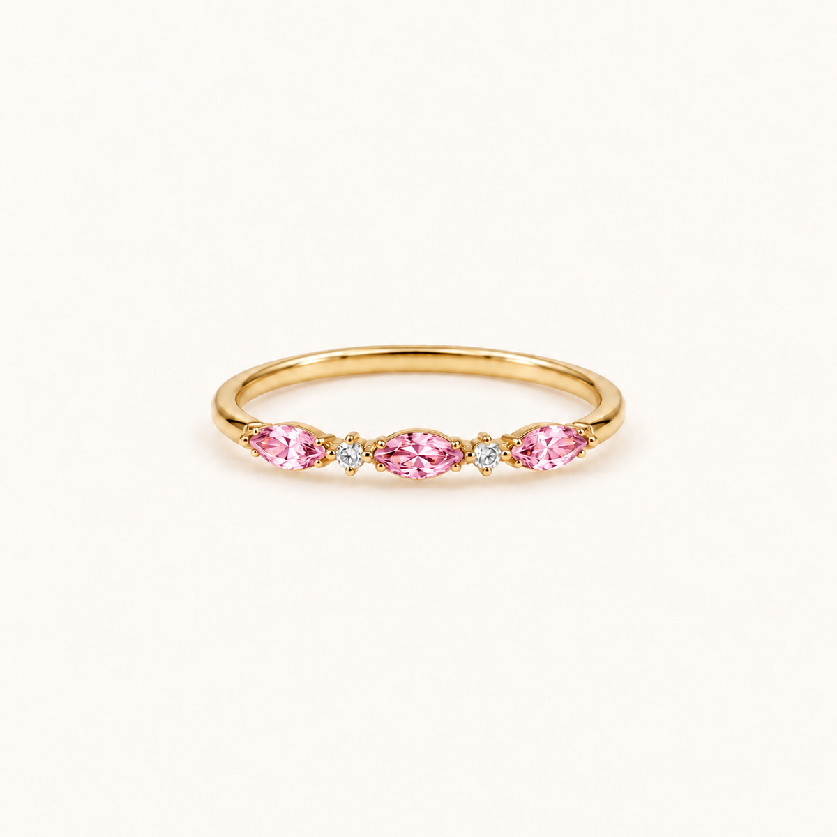 Your Month, Your Story Marquise Birthstone Ring