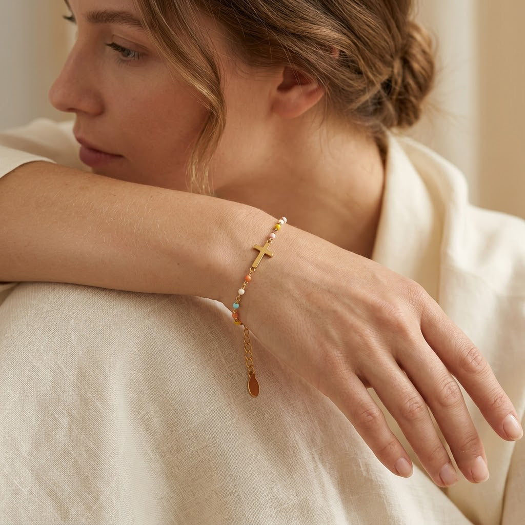 The Cross Bracelet — For My Daughter