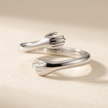 Hug Ring - S925 sterling silver jewelry - Kynd Co.